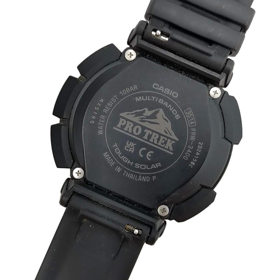 送料無料 美品 カシオ 腕時計 3514 PRW-3400 プロトレック