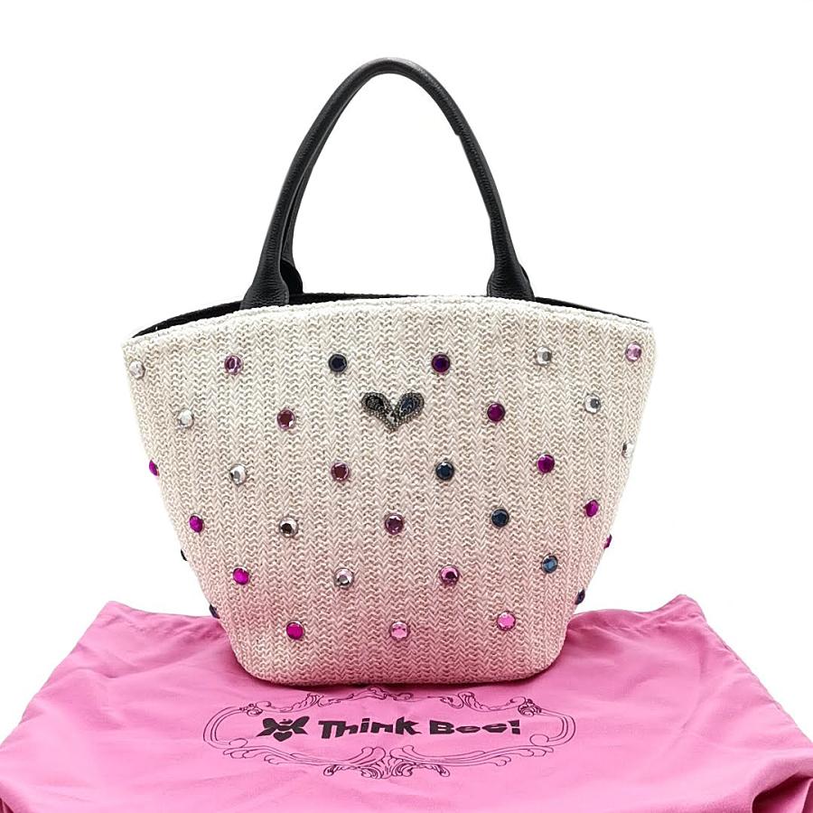 送料無料 超美品 シンクビー! Think Bee! トートバッグ かご 送料無料 超美品 シンクビー! Think Bee! トートバッグ かご