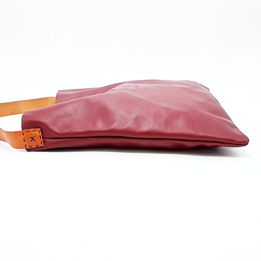 送料無料 超美品 アンリークイール HENRY CUIR ハンドバッグ 