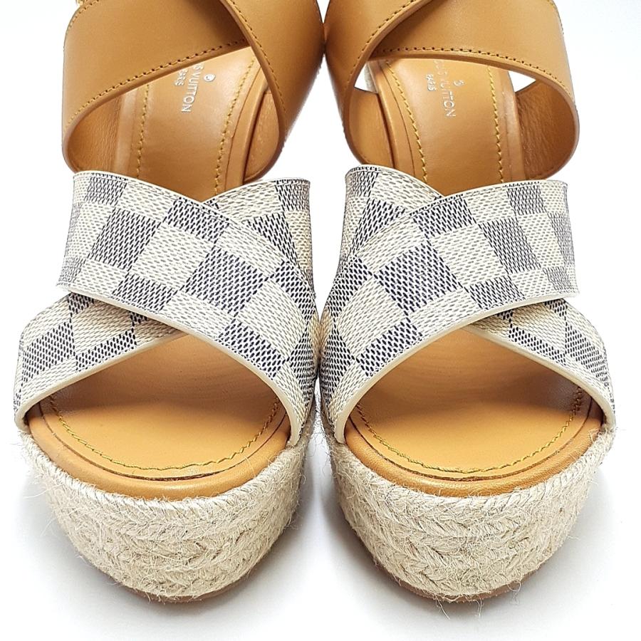 送料無料 超美品 ルイヴィトン LOUIS VUITTON サンダル 靴 シューズ 