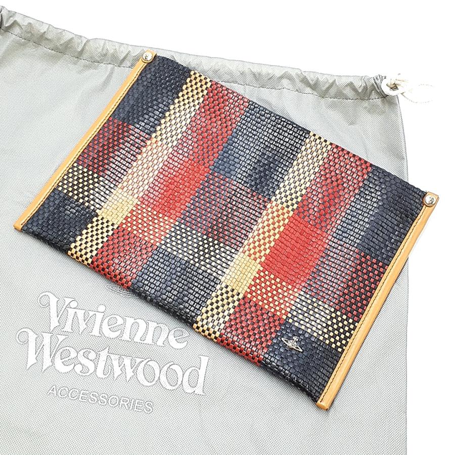送料無料 美品 ヴィヴィアンウエストウッド セカンドバッグ クラッチ