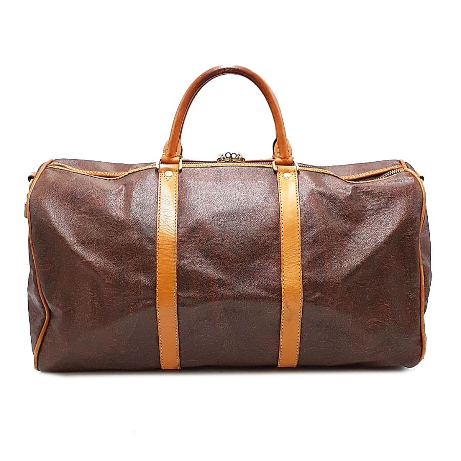 送料無料 エトロ ETRO ボストンバッグ 旅行カバン トラベルバッグ