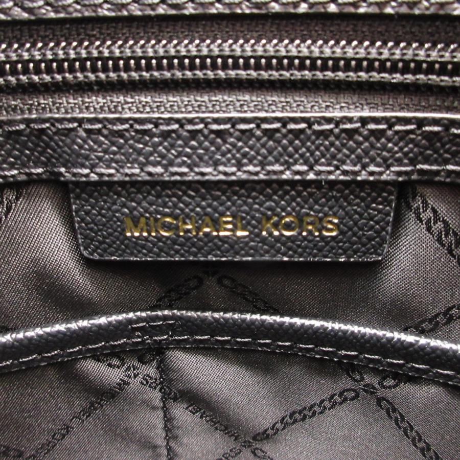 送料無料 新品 未使用 マイケルコース MICHAEL KORS トートバッグ ショルダーバッグ 肩掛け レザー 黒 レディース｜recycle-favori｜14