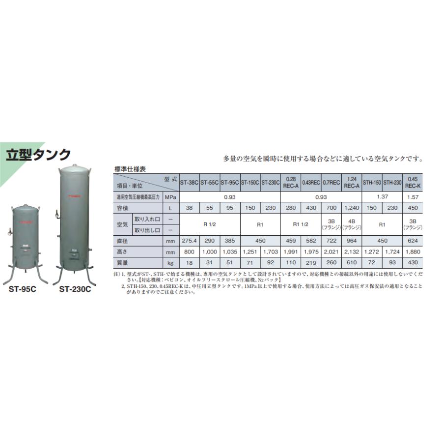 日立（HITACHI） 【法人専用】 立型タンク ST-230C : FactoryShop