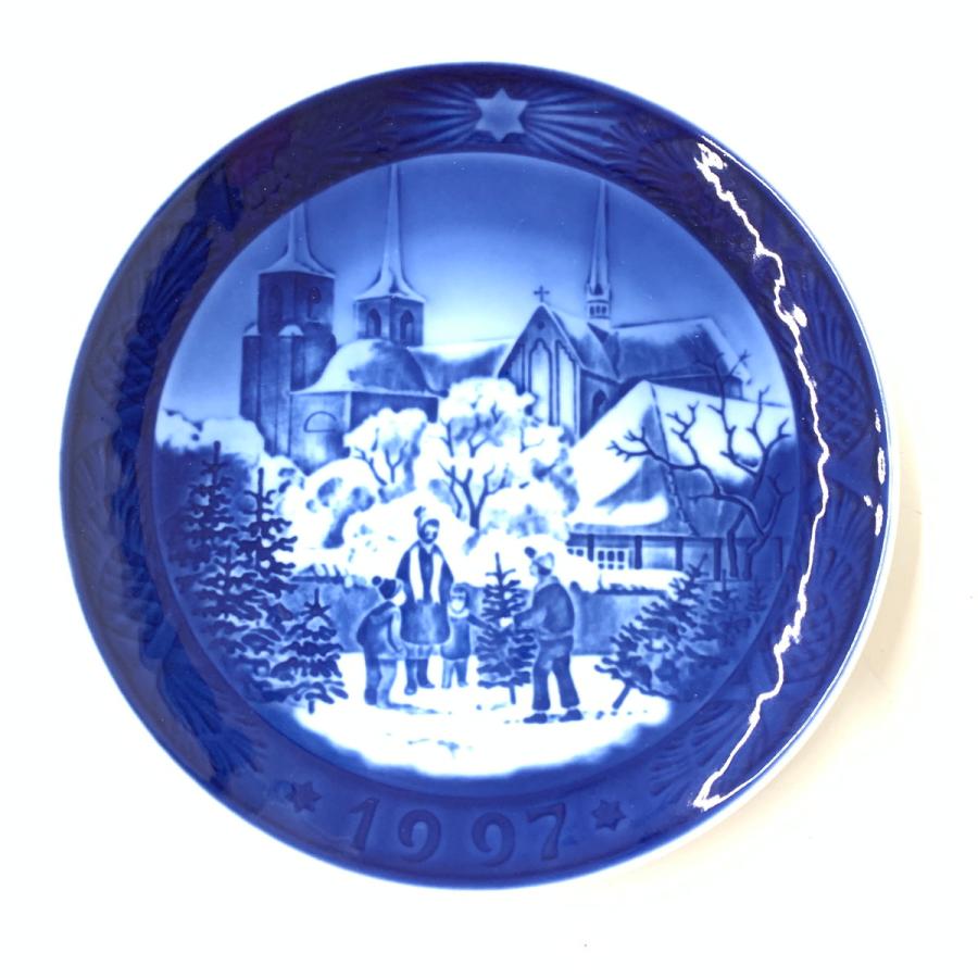 ロイヤルコペンハーゲン ROYAL COPENHAGEN クリスマスプレート 1997