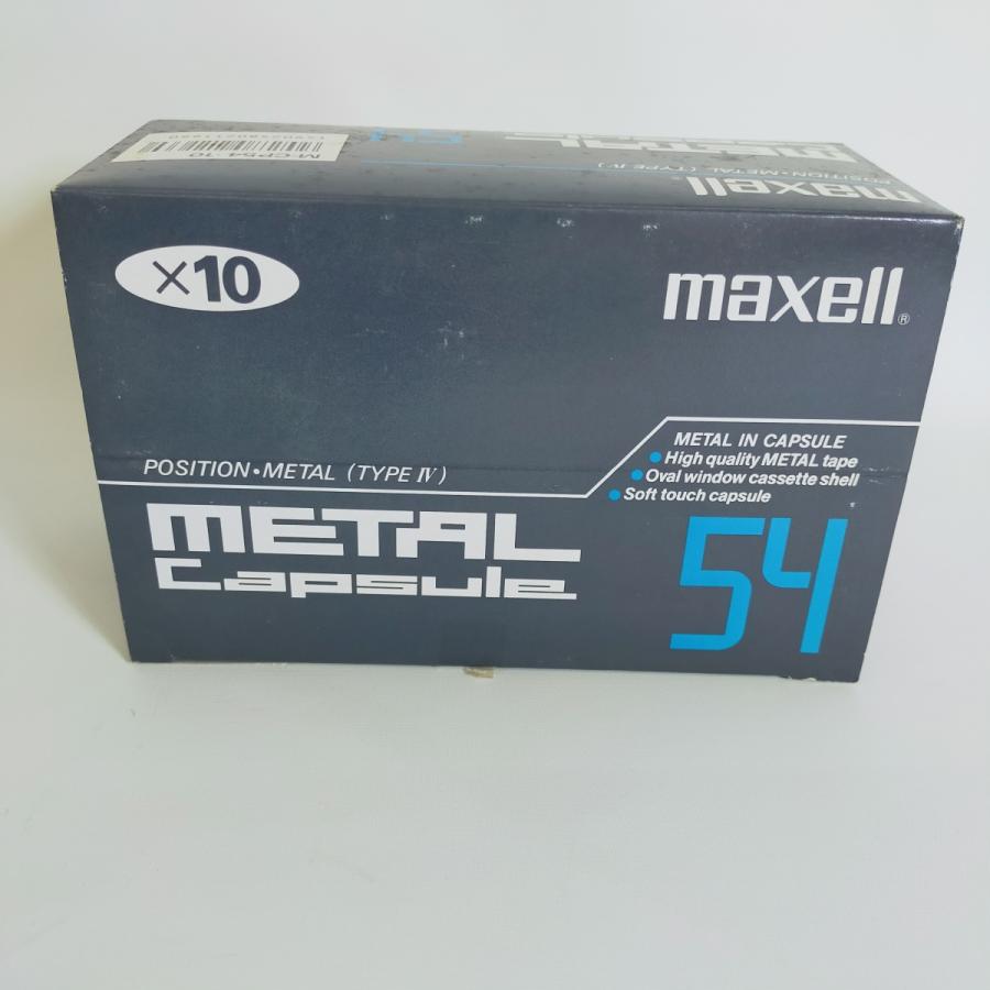 M-CP54.10 METAL Capsule 54 maxell マクセル カセットテープ メタル