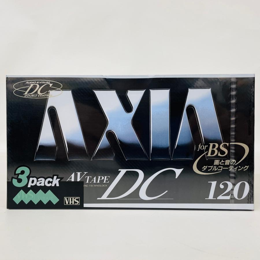 T-120×3 A DC AXIA 120 3PACK ビデオテープ VHS : リユースマーケット