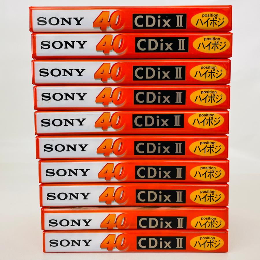 10本セット C-40CDX2D SONY ハイポジション TYPEII カセットテープ ハイポジ｜recycle-market｜02