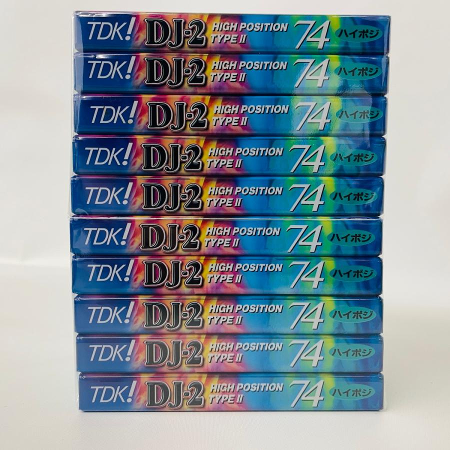 10本セット DJ2-74N TDK ハイポジション TYPEII カセットテープ ハイポジ 6000 1500｜recycle-market｜03