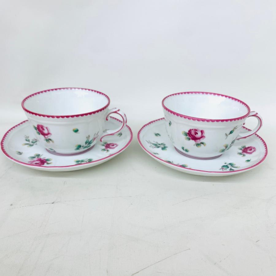 2種類セット Richard Ginori 皿 カップ Richard Ginori リチャードジノリ カップ＆ソーサー 2客セット ペア 白