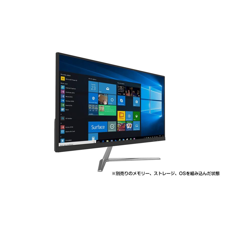 恵安（KEIAN） KEIAN 23.8インチ 液晶一体型ベアボーンPC KI-AIO238B