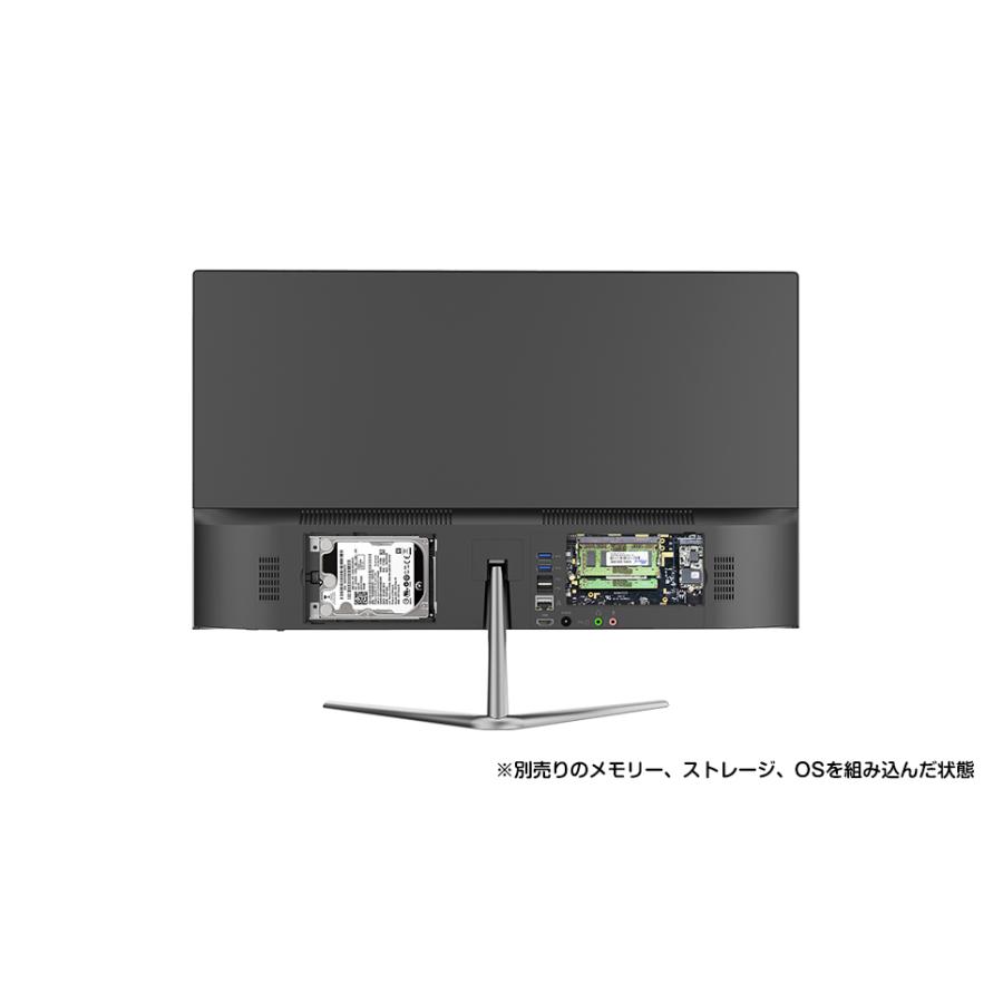 恵安（KEIAN） KEIAN 23.8インチ 液晶一体型ベアボーンPC KI-AIO238B