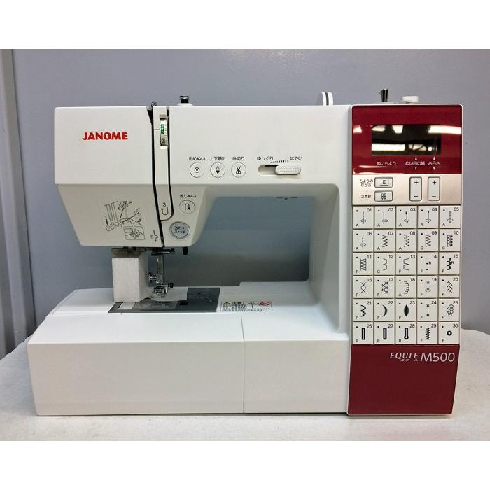ジャノメ エクールM500 : リサイクルミシンヤフー店 - 通販 ジャノメ エクールM500 : リサイクルミシンヤフー店 - 通販