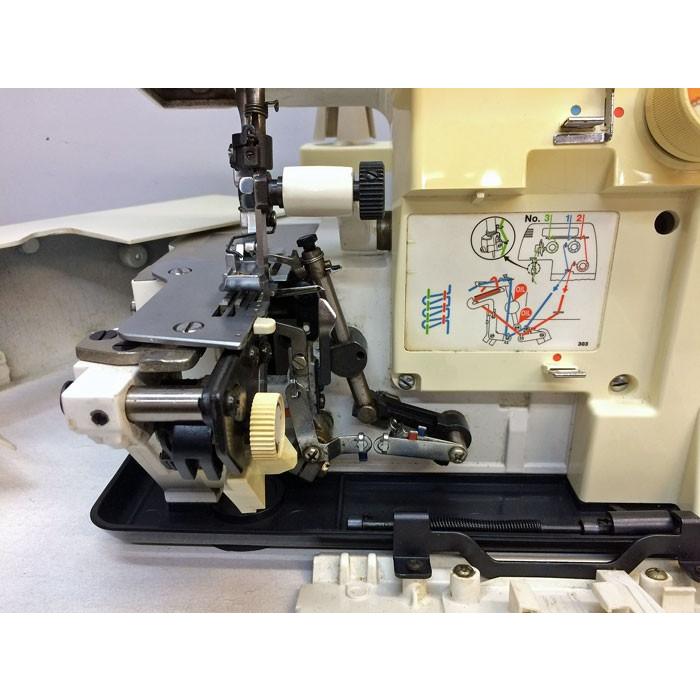 ジューキ 3本糸ロック MO-303 : リサイクルミシンヤフー店 ジューキ 3本糸ロック MO-303 : リサイクルミシンヤフー店