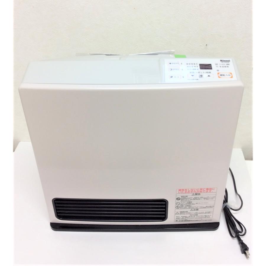 リンナイ（Rinnai） ガスファンヒーター RC-N355E 11~15畳用 都市ガス用 2016年製 : いいものリサイクル サカショー ...