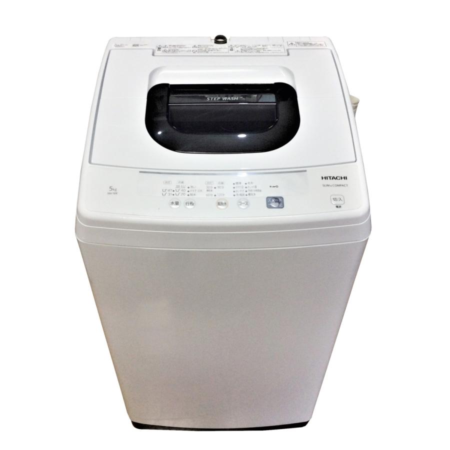 128> HITACHI 中古洗濯機 NW-50E 2020年製 5kg