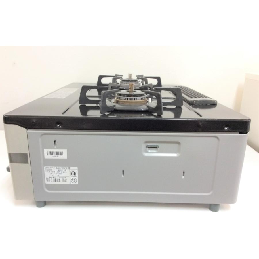 ピッタリフィット ガスコンロ 都市ガス用 ノーリツ NLG2280Q1LGM 