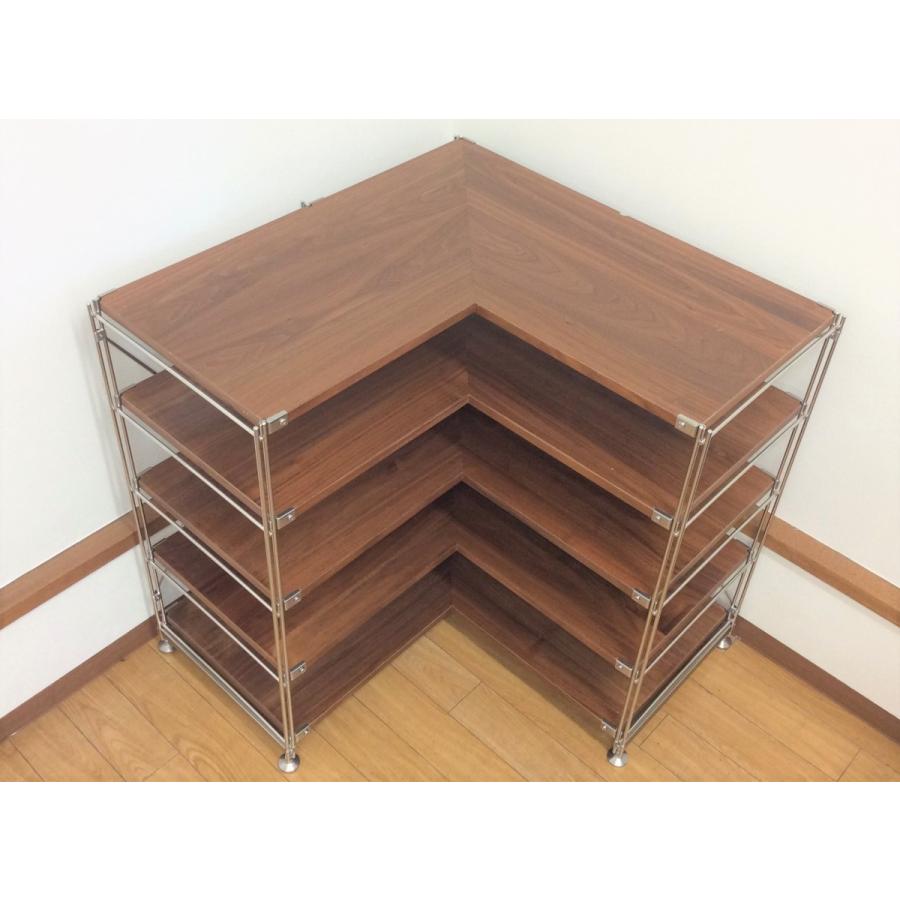 無印良品 MUJI ステンレスユニットシェルフ ウォールナット材 無印良品 MUJI ステンレスユニットシェルフ ウォールナット材