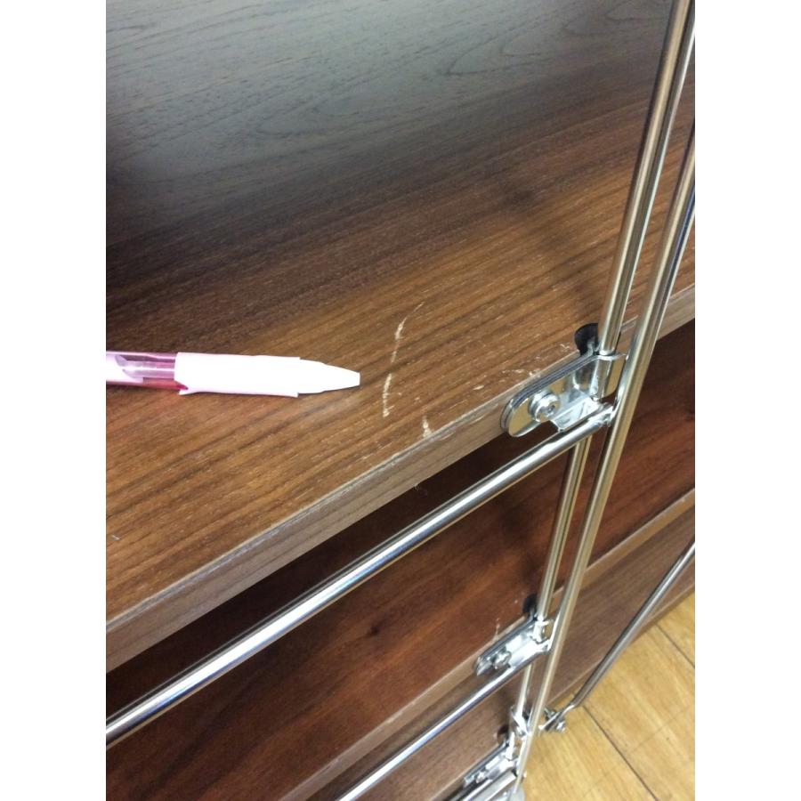 無印良品 MUJI ステンレスユニットシェルフ ウォールナット材 無印良品 MUJI ステンレスユニットシェルフ ウォールナット材