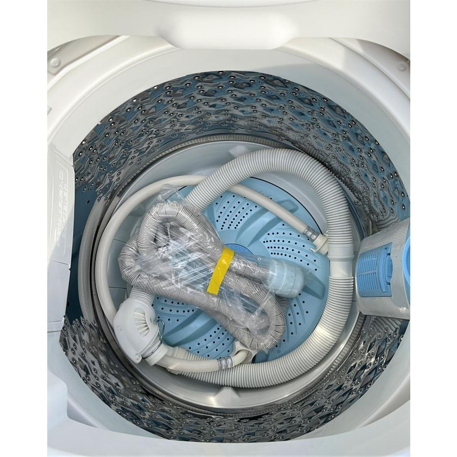 洗濯機 全自動洗濯機 中古 TOSHIBA 東芝 7kg 2022年製 AW-7GM1BK 簡易乾燥(送風機能) 上開き グランホワイト