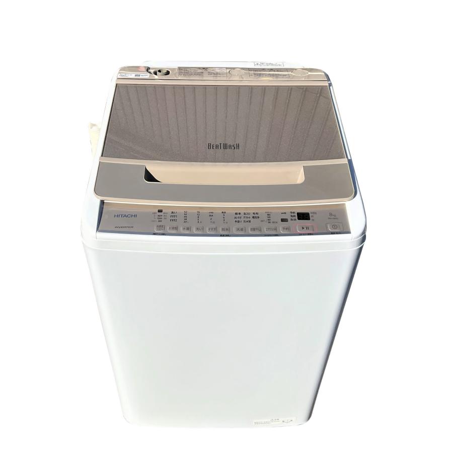 日立 ビートウォッシュ 全自動洗濯機 HITACHI BW-V80G (N)