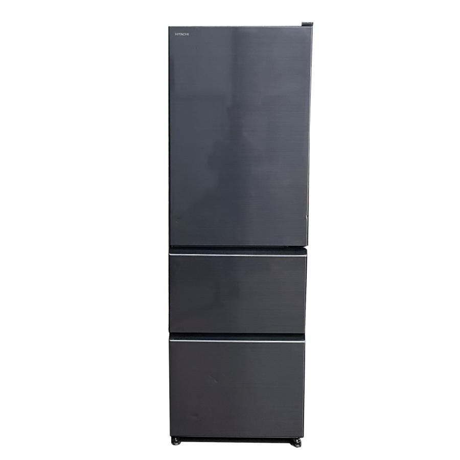 取付無料！日立自動製氷うるおいチルド搭載ブリリアントブラック3ドア冷蔵庫！洗濯機 取付無料！日立自動製氷うるおいチルド搭載ブリリアントブラック3ドア