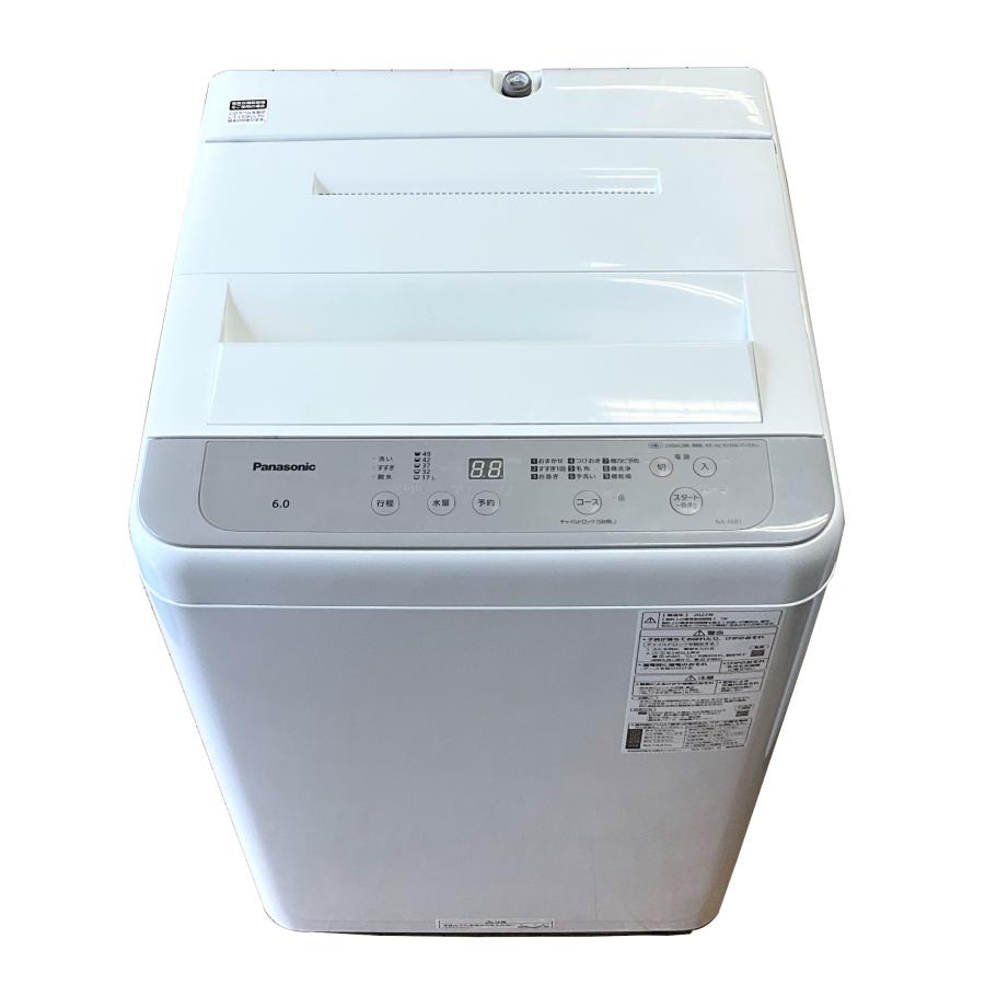 洗濯機 全自動洗濯機 Panasonic パナソニック 6kg 2023年製 NA-F6B1 ホワイト 分解清掃済み 簡易乾燥付き 室内搬入無料 :  230939 : いいものリサイクル サカショー - 通販 - Yahoo!ショッピング