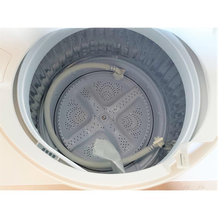 SHARP（シャープ） 洗濯機 穴なし槽 6kg 2021年製 ES-GE6F ホワイト系 