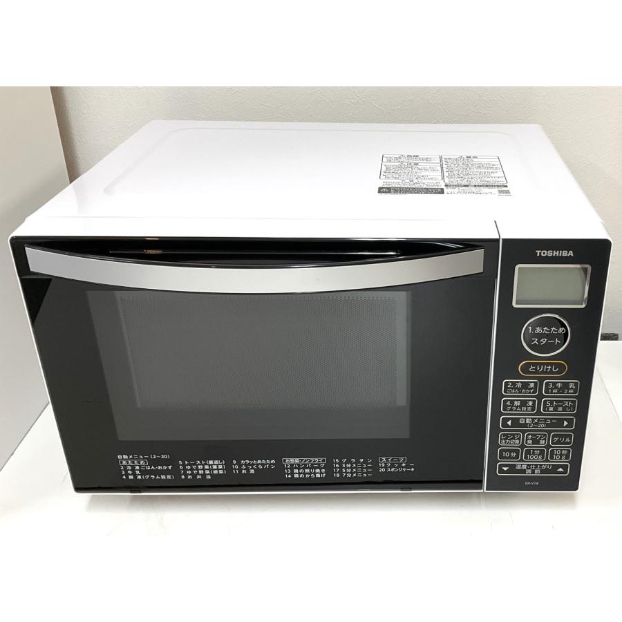 TOSHIBA 東芝 オーブンレンジ 2022年製 電子レンジ ER-V18