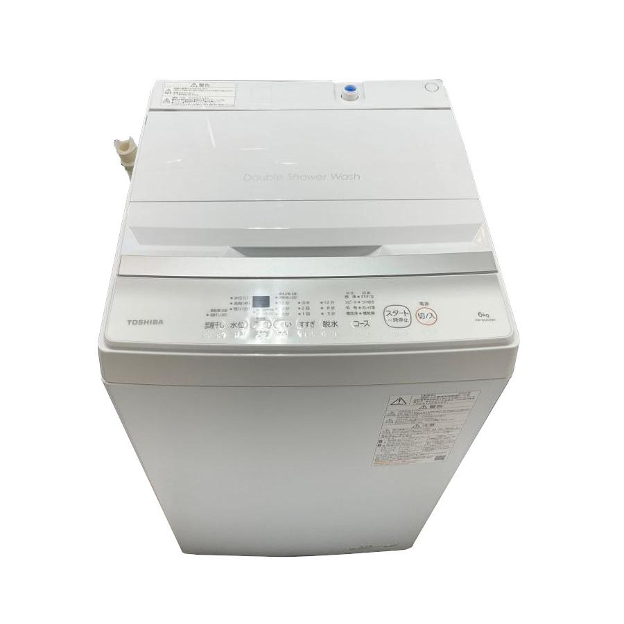 洗濯機 縦型 6kg 全自動洗濯機 東芝 TOSHIBA AW-6GA2 ピュアホワイト