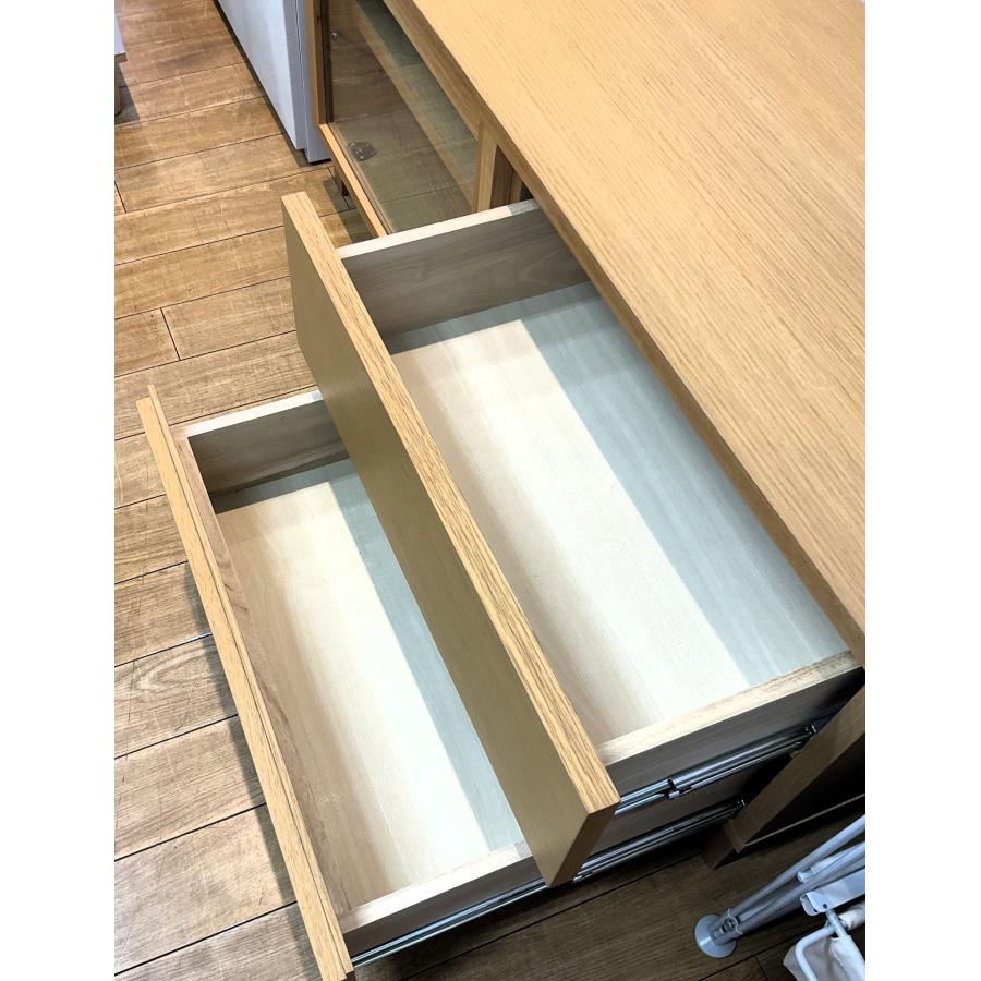 無印良品 MUJI テレビボード オーク材 AVラック 薄型 AVボード テレビ