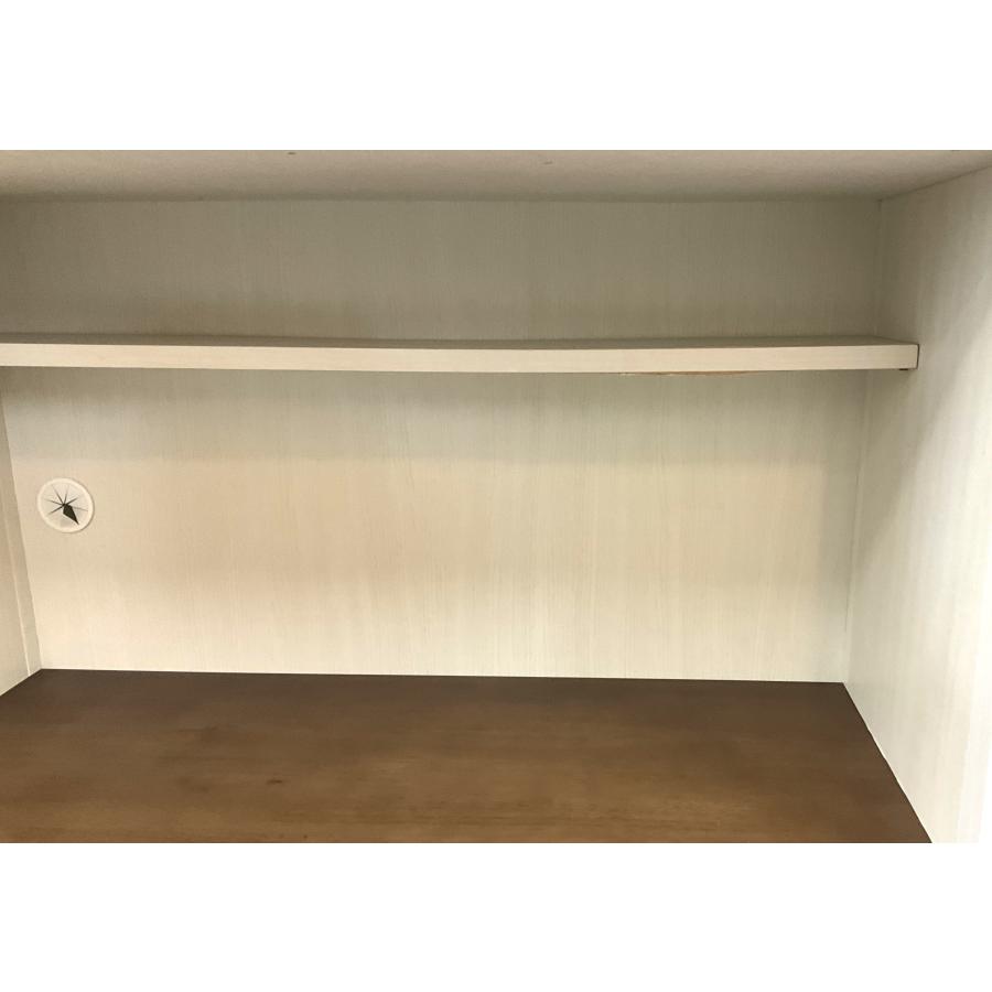 キッチンボード 幅88cm ホワイト カントリー シャビーの画像
