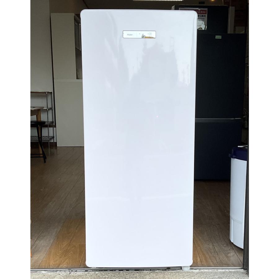 Haier ハイアール138L 前開き冷凍庫 JF-U14C(S) 2021年製 耐熱性能天板 