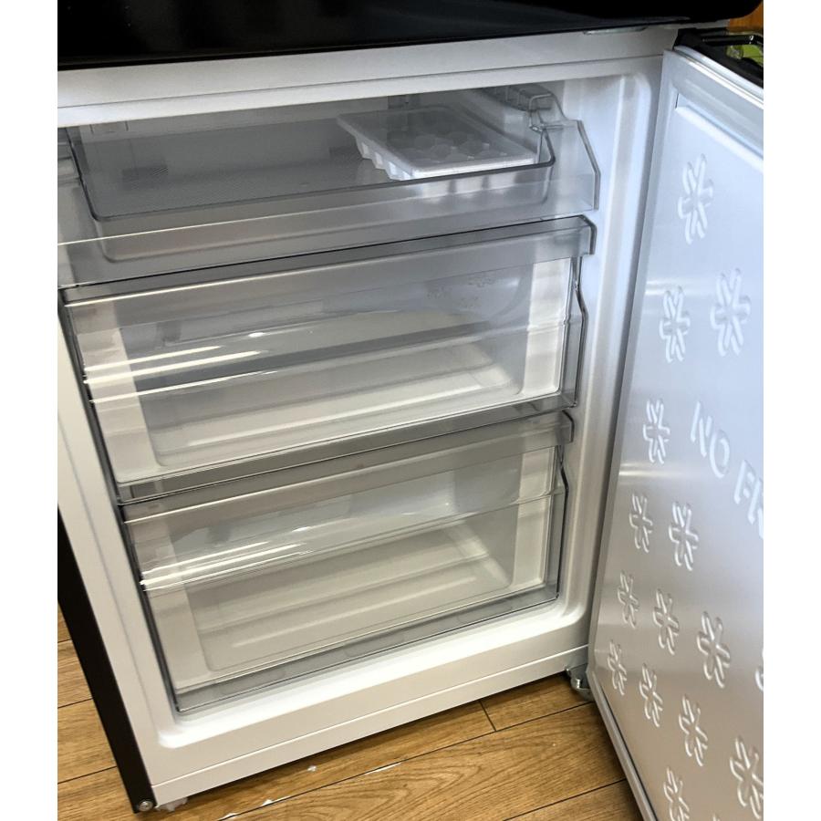 Haier（ハイアール） 冷蔵庫 2ドア 150L 2025年製 ブラック JR-F15KS