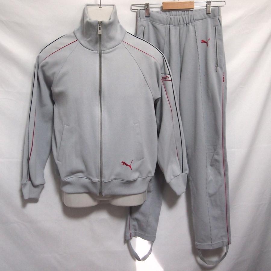 古着 puma プーマ ジャージ セットアップ トラックスーツ-