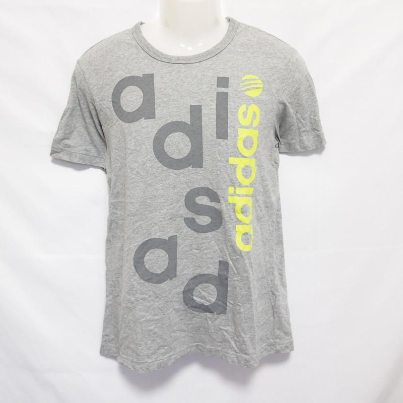 古着 メンズl Adidas アディダス ネオ Tシャツ 半袖 カジュアル スポーツmix 普段着 ロゴ グレー O Fg2153 新品 古着 スポーツ用品店 リサイクルスポーツ 通販 Yahoo ショッピング