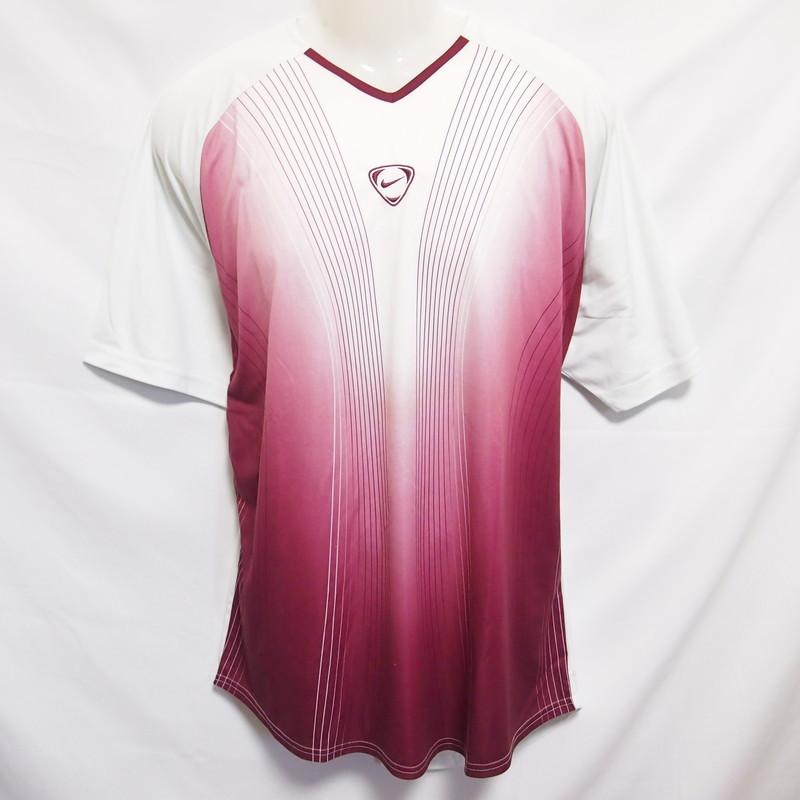 古着 メンズxl Nike ナイキ サッカー フットサル プラクティスシャツ プラシャツ 半袖 練習着 ホワイト レッド Fg2449 新品 古着 スポーツ用品店 リサイクルスポーツ 通販 Yahoo ショッピング