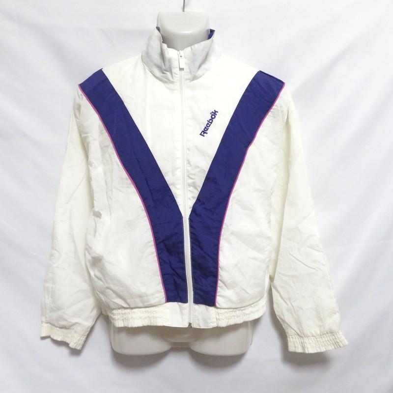 古着 メンズM Reebok/リーボック ナイロンジャケット トラック