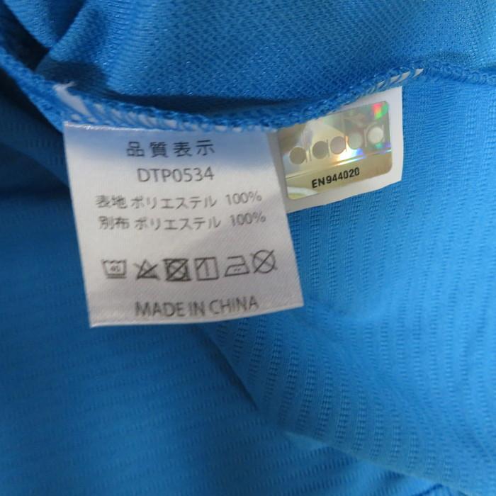 古着 メンズL DIADORA/ディアドラ テニス バドミントン シャツ 半袖 水色 DTP0534｜recycle-sports｜07