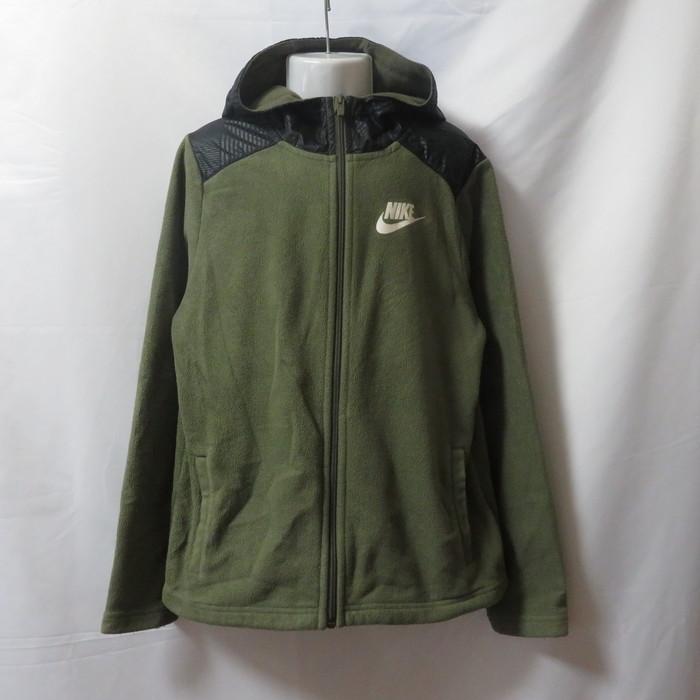 NIKE（ナイキ） 古着 ジュニア12-13(L) フリース パーカー フード 