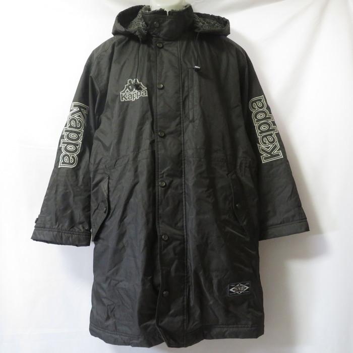 部活 屋外観戦 ベンチコート メンズ Kappa（カッパ） L カッパ　ユベントス　ベンチコート　ボア　90s kappa 冬 中綿 防寒 ウェア