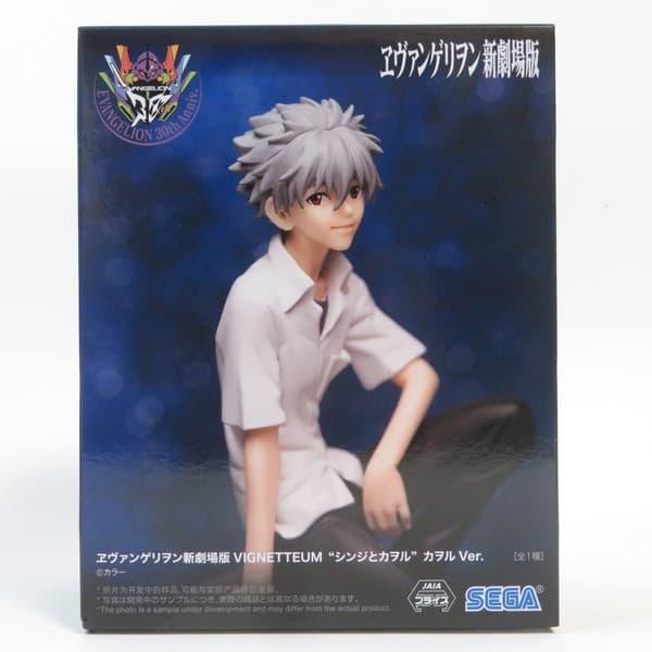 ヱヴァンゲリヲン新劇場版 VIGNETTEUM シンジとカヲル フィギュア 新品