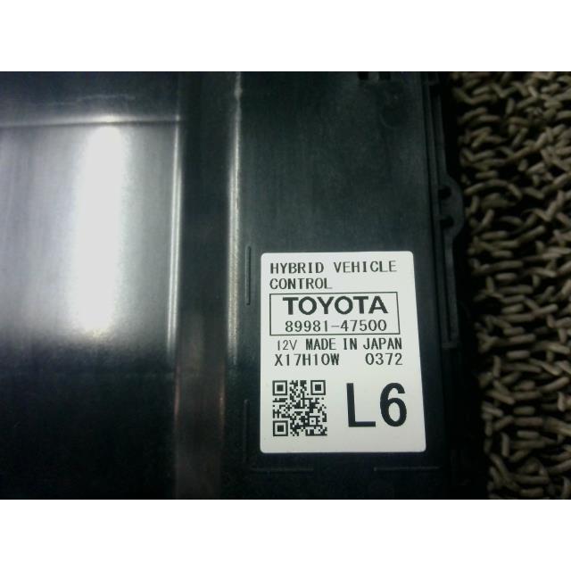 プリウス DAA-ZVW51 ハイブリッドコントロール 3T7 89981-47500 