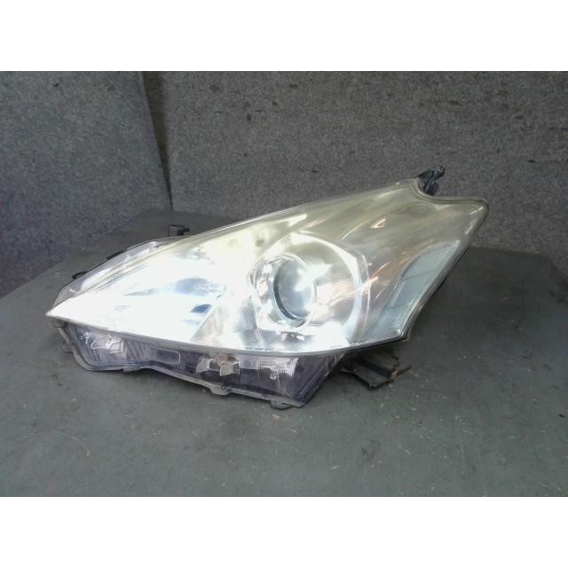 プリウスα DAA-ZVW41W 左ヘッドライト ヘッドランプ 1F7 81170-47280 