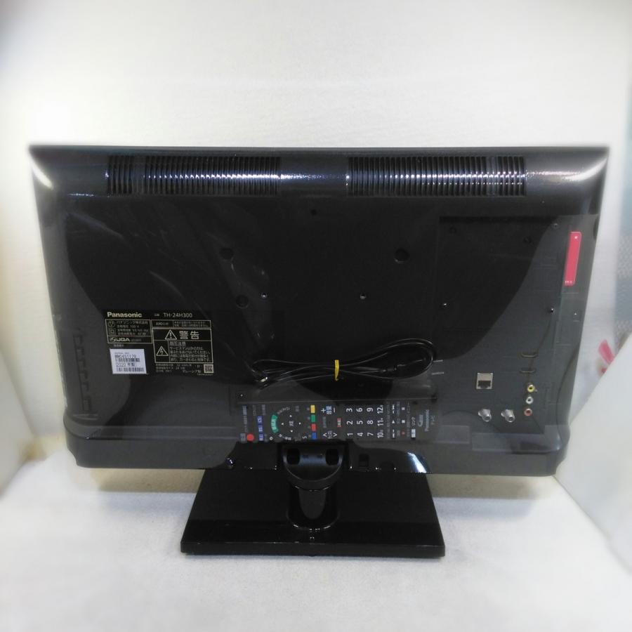 【動作確認済】【中古】本体・リモコンのみ パナソニック 24V型 液晶テレビ TH-24H300 ビエラ ハイビジョン ブラック 2020年製｜recyclekaden｜03