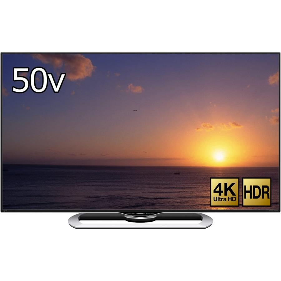 シャープ 液晶テレビ 50型 LC-50US40 4K対応 中古