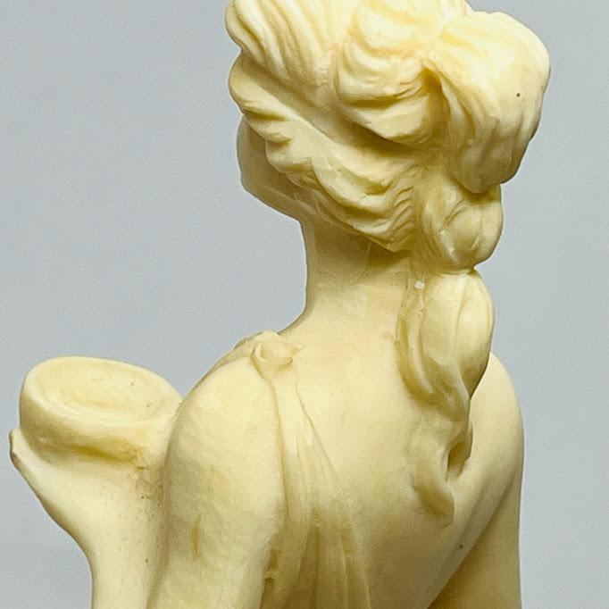 【中古】西洋彫刻 ギリシア神話 女神像へーべー像アラバスタ彫刻｜recyclekaden｜16