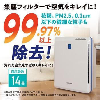 【動作確認済】【中古】本体のみ アイリスオーヤマ 空気清浄機?PMAC-100?ホワイト系｜recyclekaden｜08