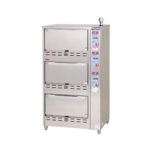 （新品）マルゼン ガス立体自動炊飯器 3段式多機能タイプ 750間口×700奥行×1350高さ(mm) MRC-X3D｜recyclemart