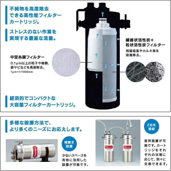 クリンスイ （新品）三菱ケミカル・クリンスイ 業務用浄水器 用途 製氷